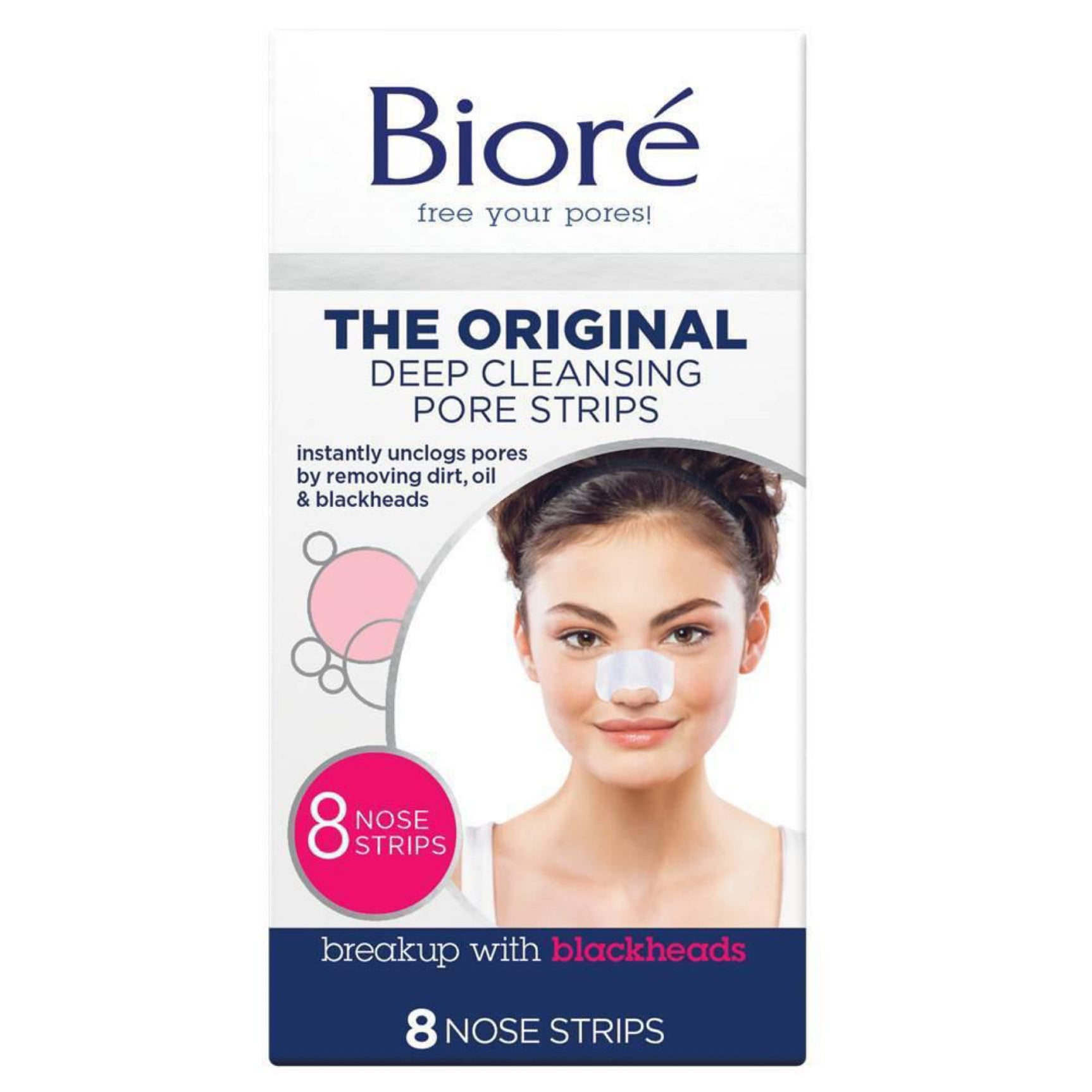 Biore Original Blackhead Remover Deep Cleansing Pore Strips