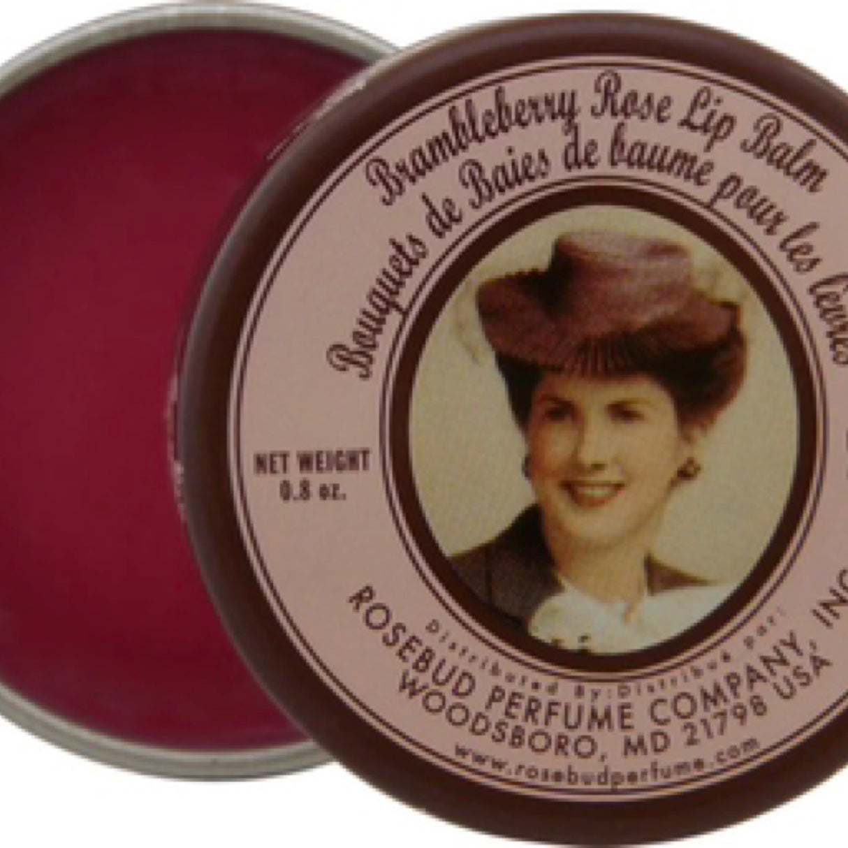 Rosebud Perfume Co. Smith S Brambleberry Rose Lip Balm .8 oz