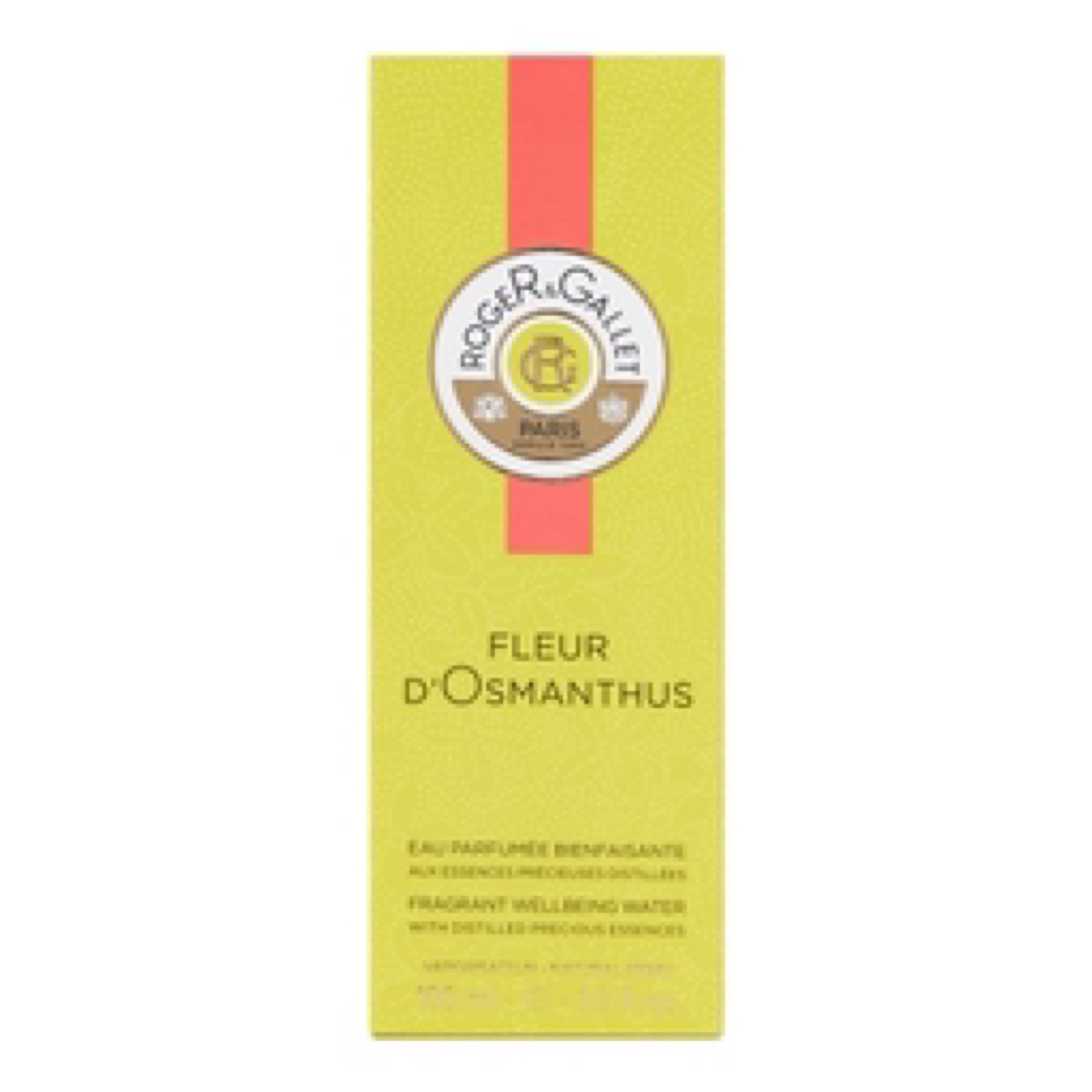 Roger & Gallet Fleur D'Osmanthus Fragrant Water Spray 3.3 0Z