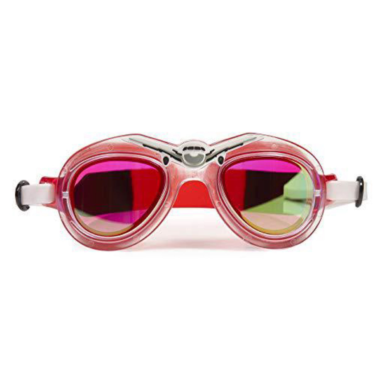 Bling2O Pilot in Command Goggles Jet Red Swimming Goggles