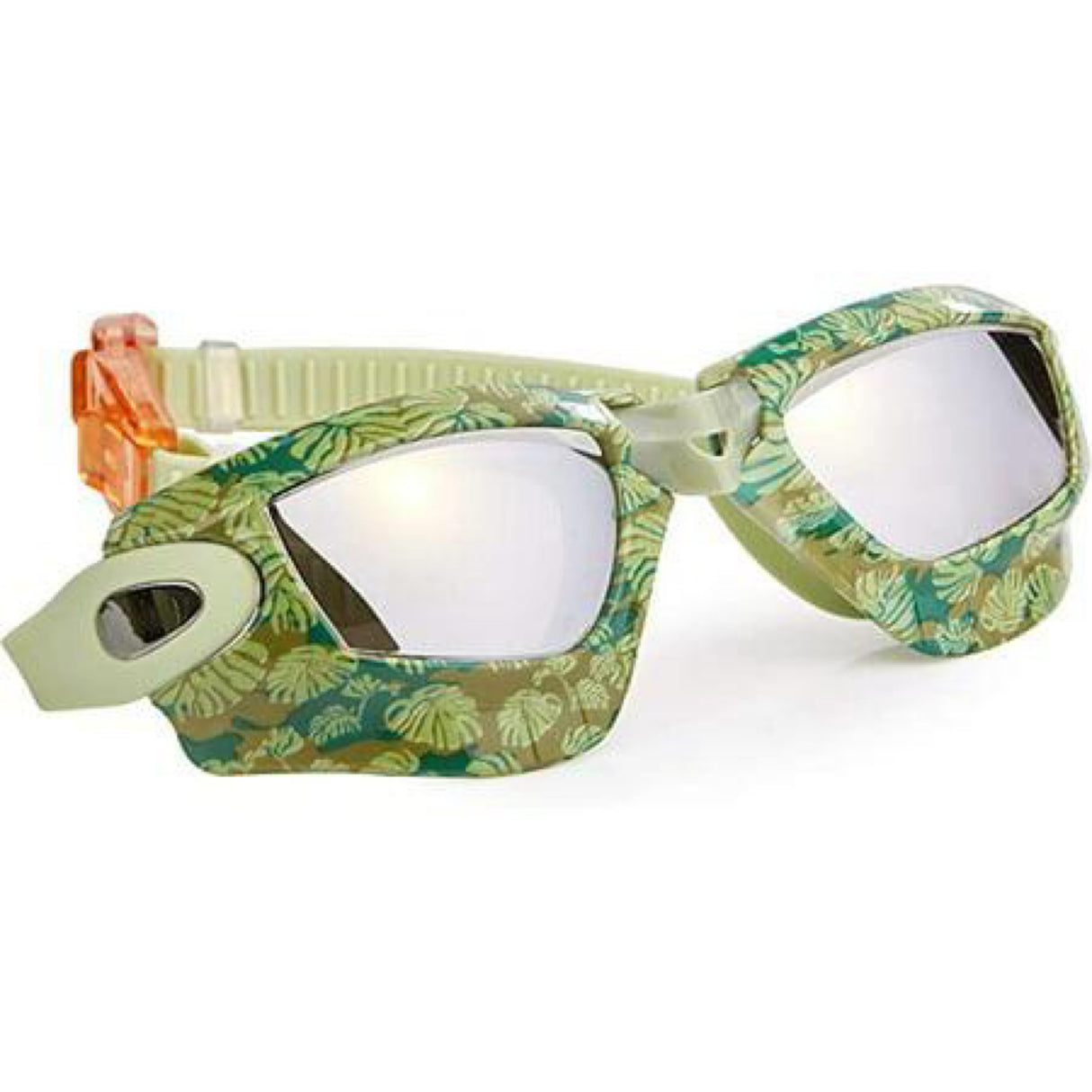 Bling2O Rain Forest Green Swimming Goggles