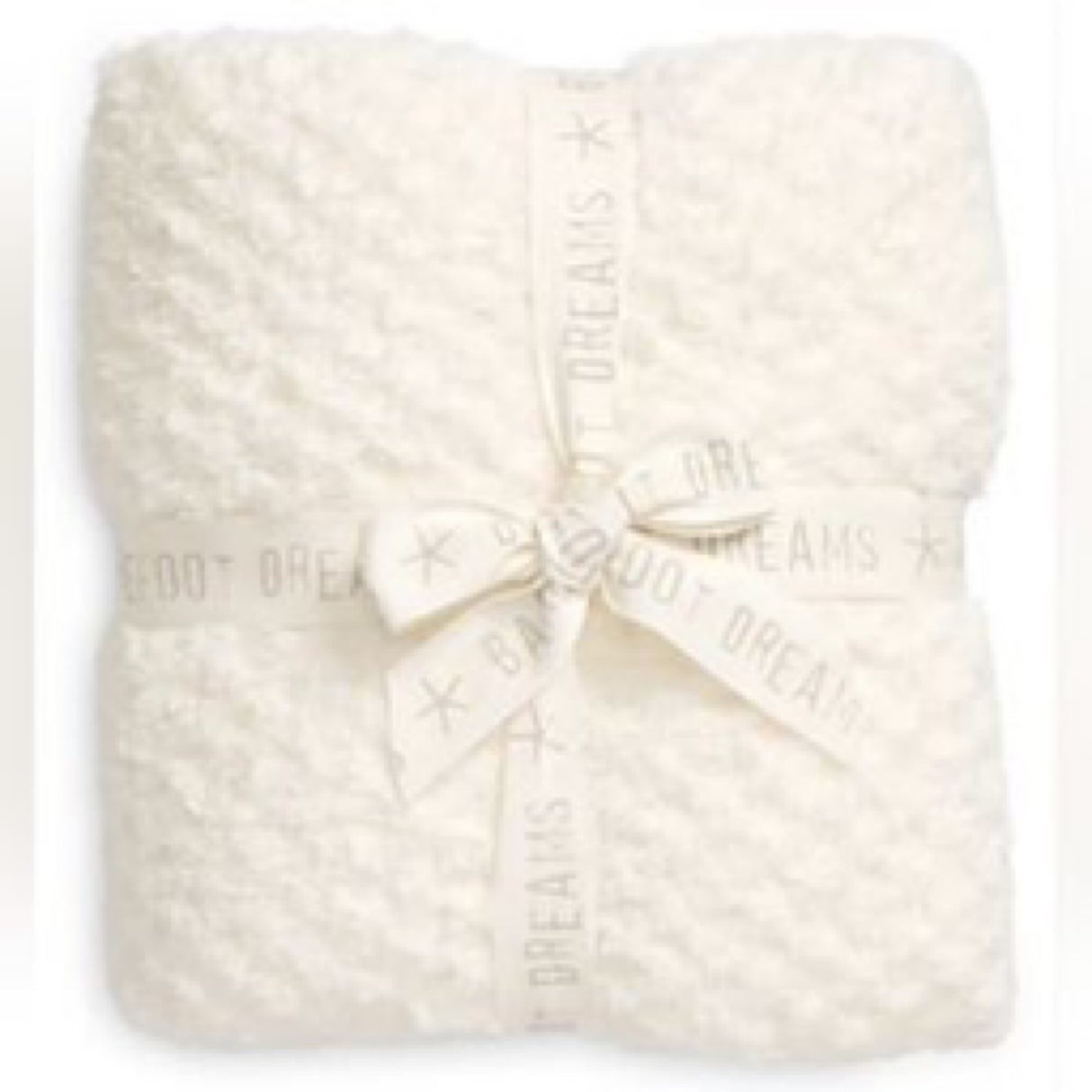 Barefoot Dreams CozyChictm Honeycomb Throw Blanket in Pearl