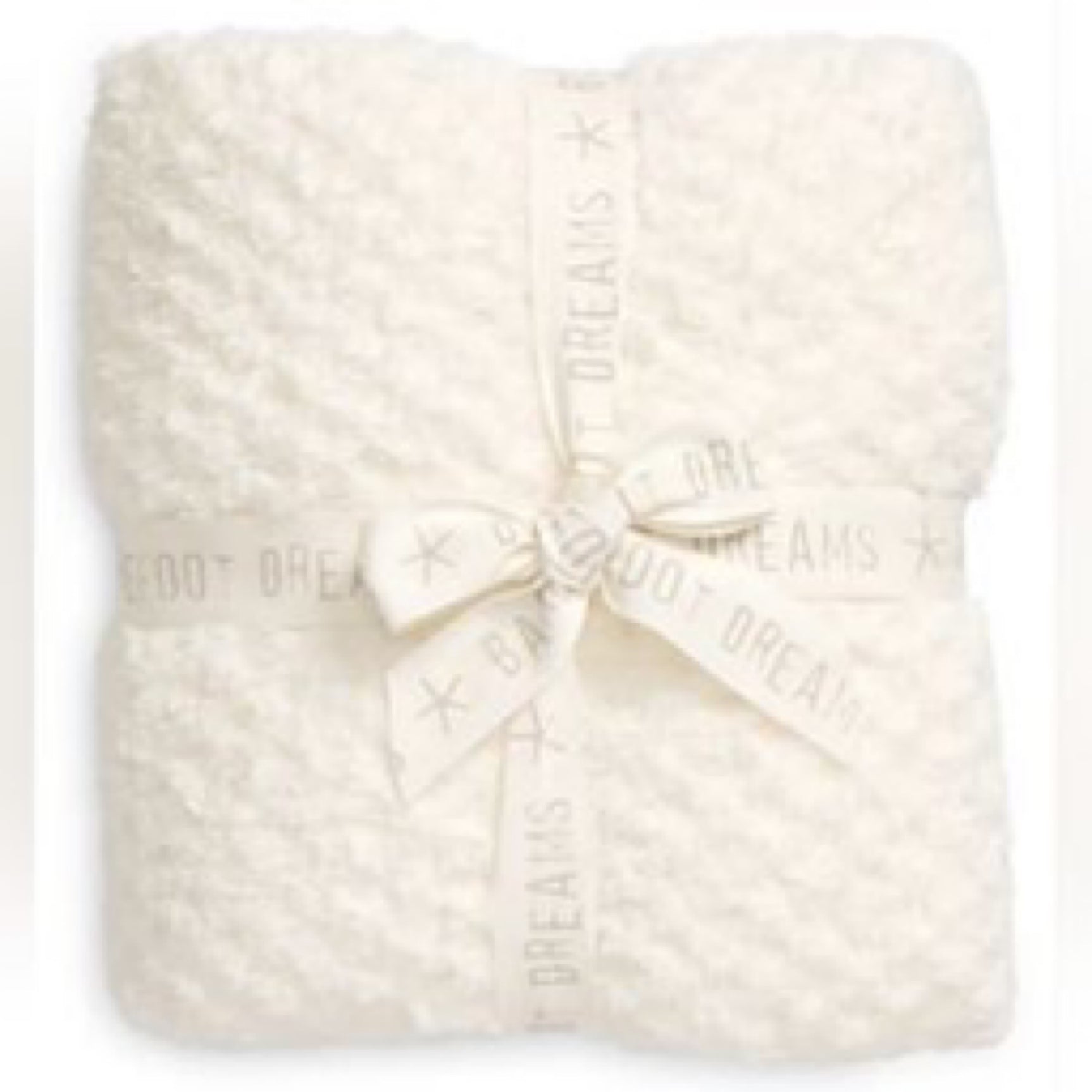Barefoot Dreams CozyChictm Honeycomb Throw Blanket in Pearl
