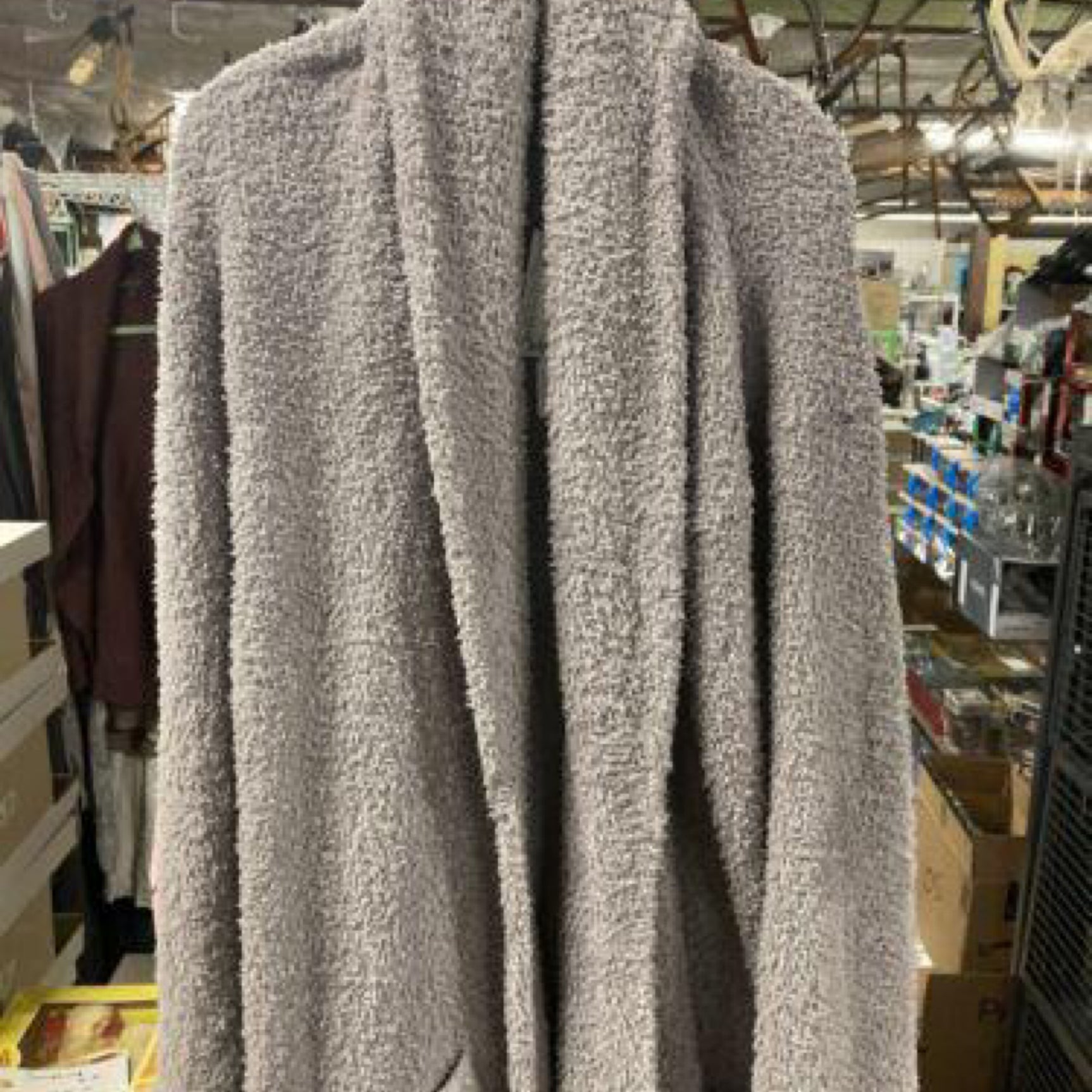 Barefoot Dreams CozyChic Adult Robe, Color: Dove