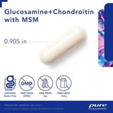 Pure Encapsulations Glucosamine Chondroitin with MSM | Supplement to Support Cartilage, Connective Tissue