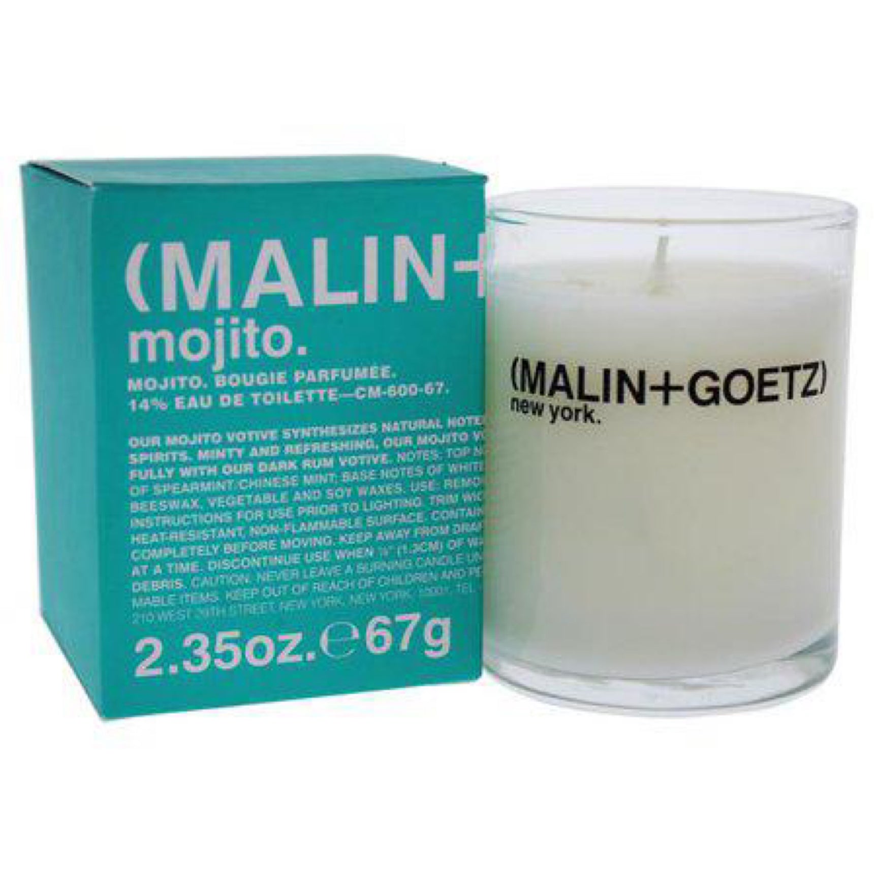 Malin + Goetz Mojito Votive Candle 67g cm-600-67