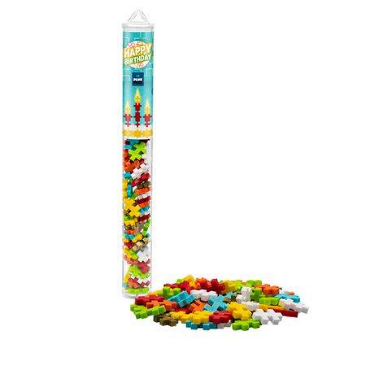 Plus-Plus Happy Birthday Puzzle