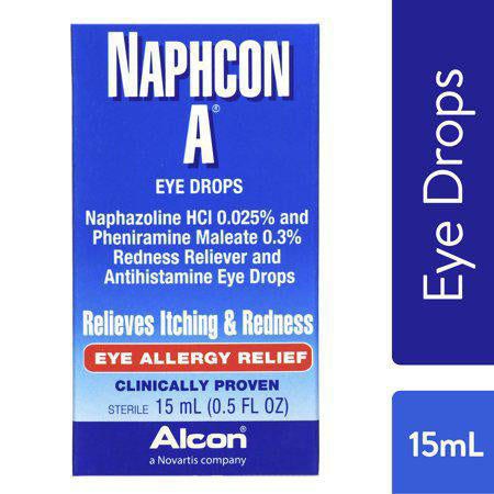 Naphcon A Antihistamine Eye Drops for Eye Allergy Relief