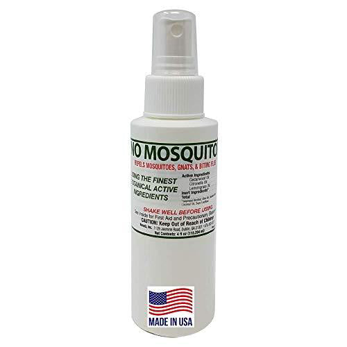 No Mosquitoz | Botanical Bug Repellant | Effective for Gnat, Mosquito and Biting Flies | Hand-Crafted Deet-Free Hypoallerg...