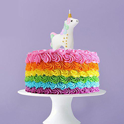 Cupcakes and Cartwheels Wish Come True Unicorn Candle in Gift Box