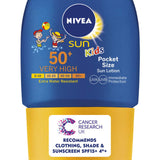 Nivea Sun Kids Pocket Size Sun Lotion 50+ Very High 50ml