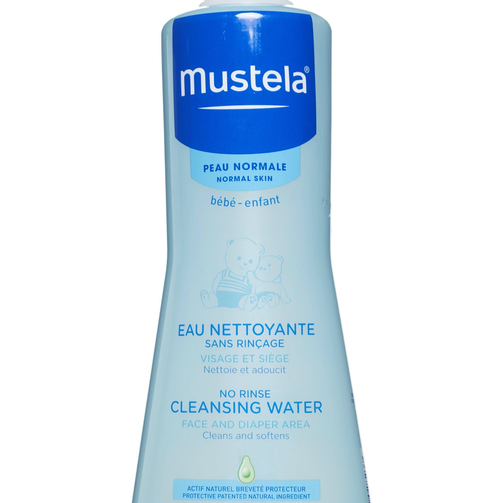 Mustela Baby No-Rinse Cleansing Micellar Water with Natural Avocado Perseose