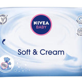 Nivea Baby soft and cream wipes