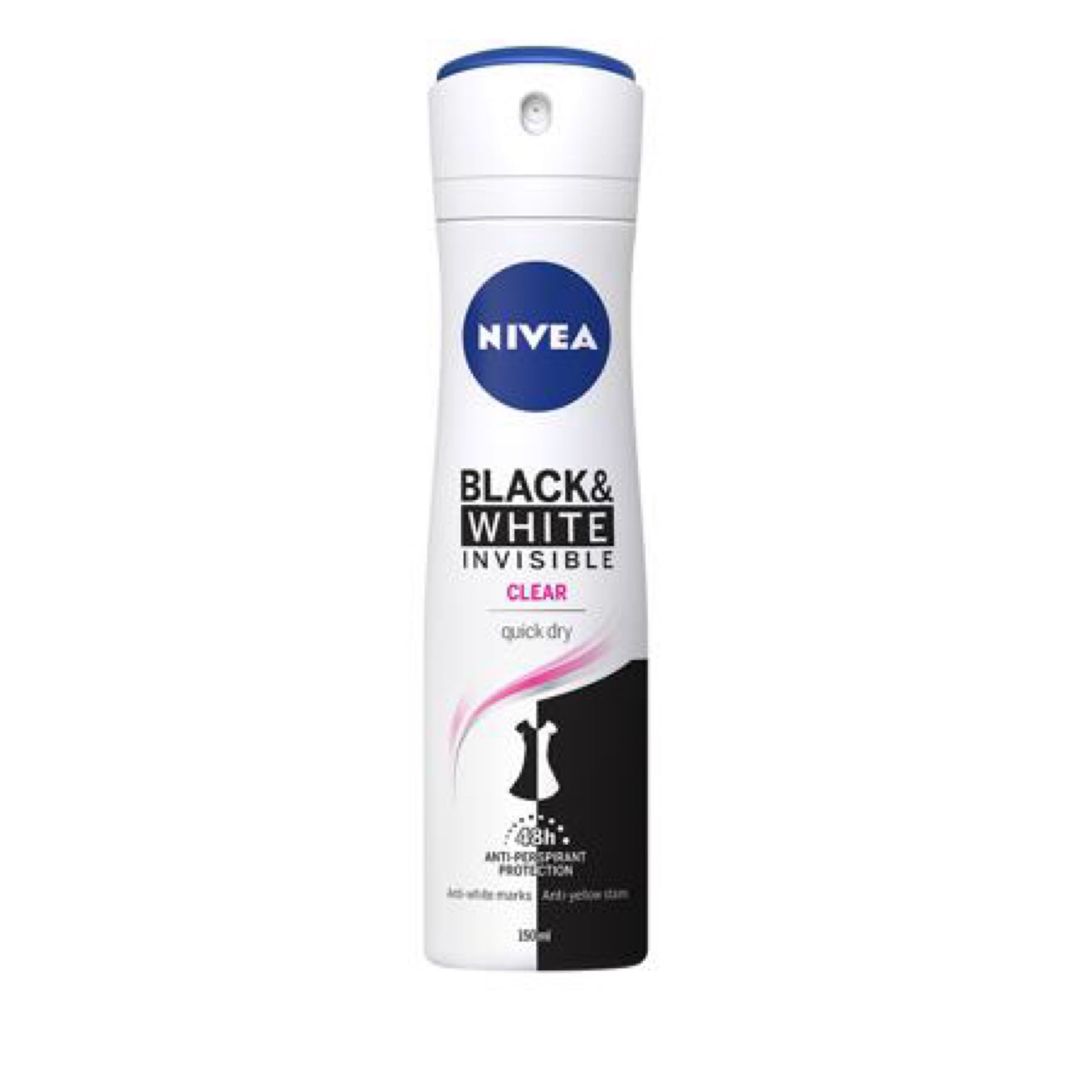 Nivea Invisible Black And White Clear Quick Dry Deodorant
