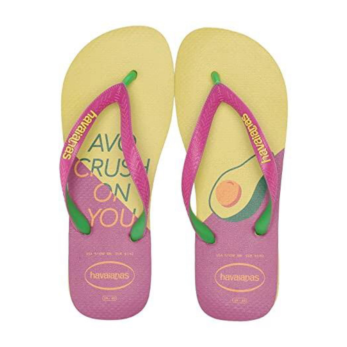 Havaianas Top Cool Sandal (Pollen Yellow/Bubblegum) Women's Shoes