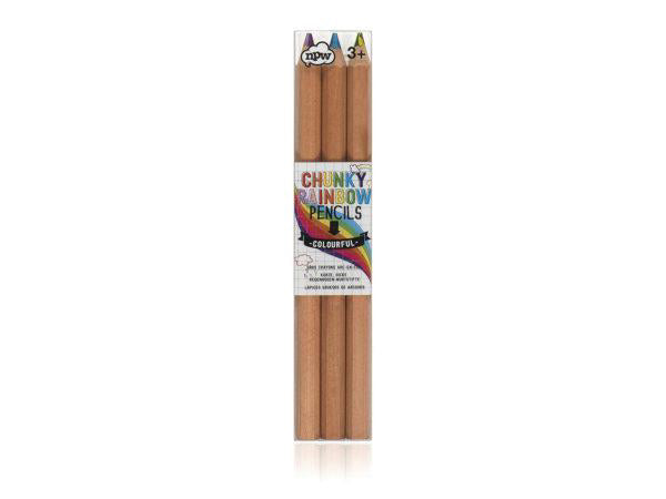 NPW-USA Chunky Rainbow Color Pencils