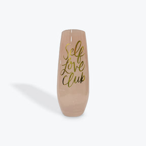 Slant Collection Slant Stemless "Self Love Club" Champagne Glass