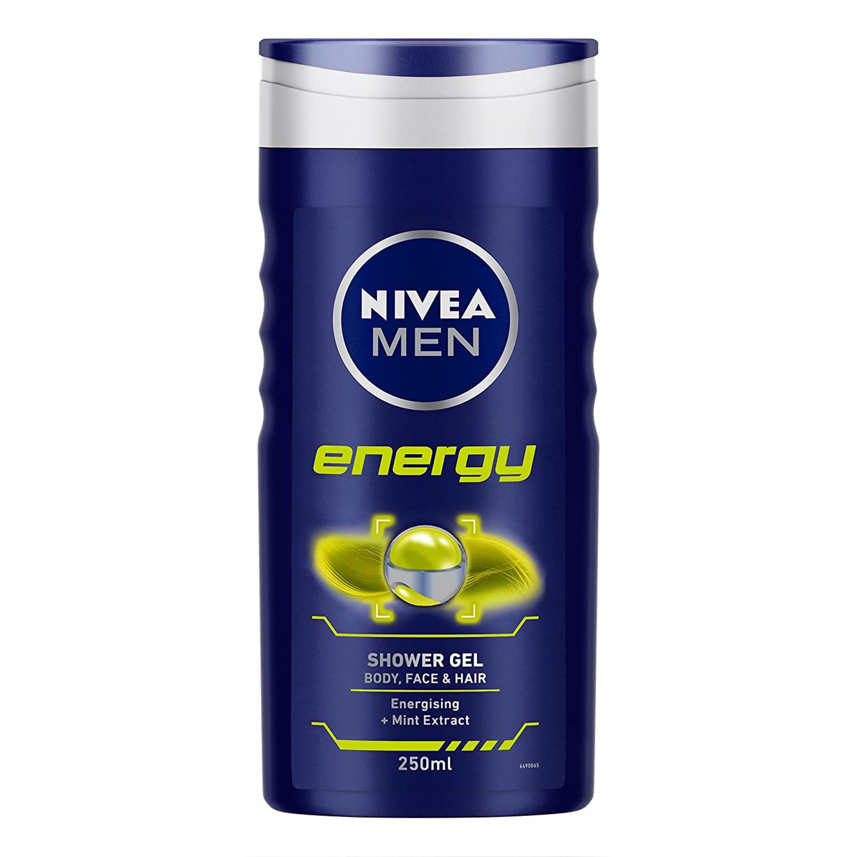 NIVEA Men Energy Gel de ducha Cabello, Cara, Cuerpo Con extracto de menta energizante