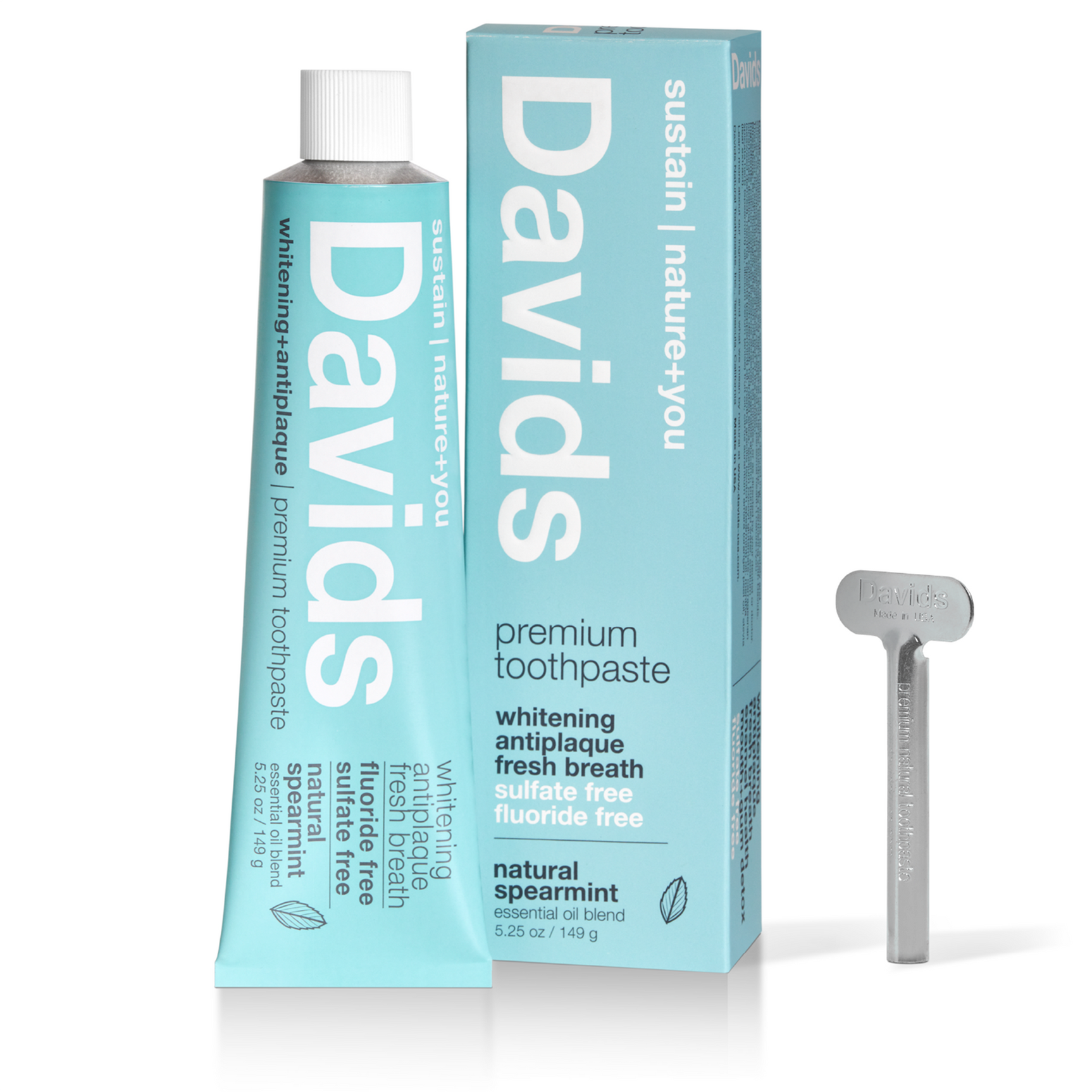 Davids pasta de dientes premium / hierbabuena