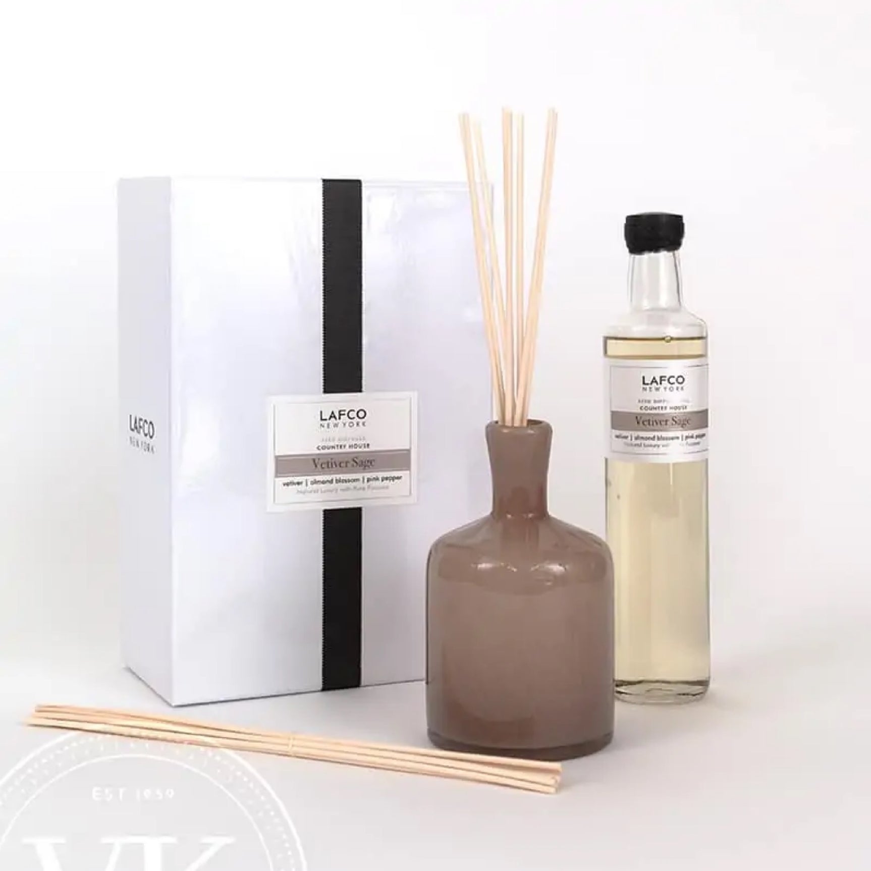 Lafco Vetiver Sage reed diffuser