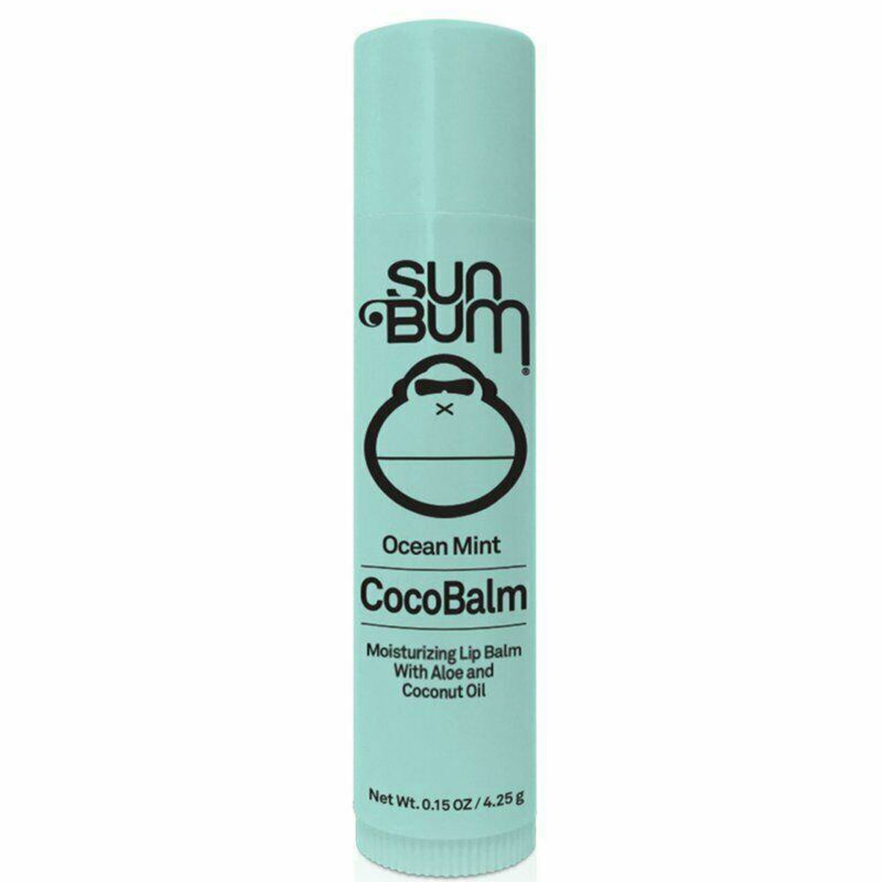 Sun Bum Ocean Mint Cocobalm | Hydrating Lip Balm with Aloe | Hypoallergenic