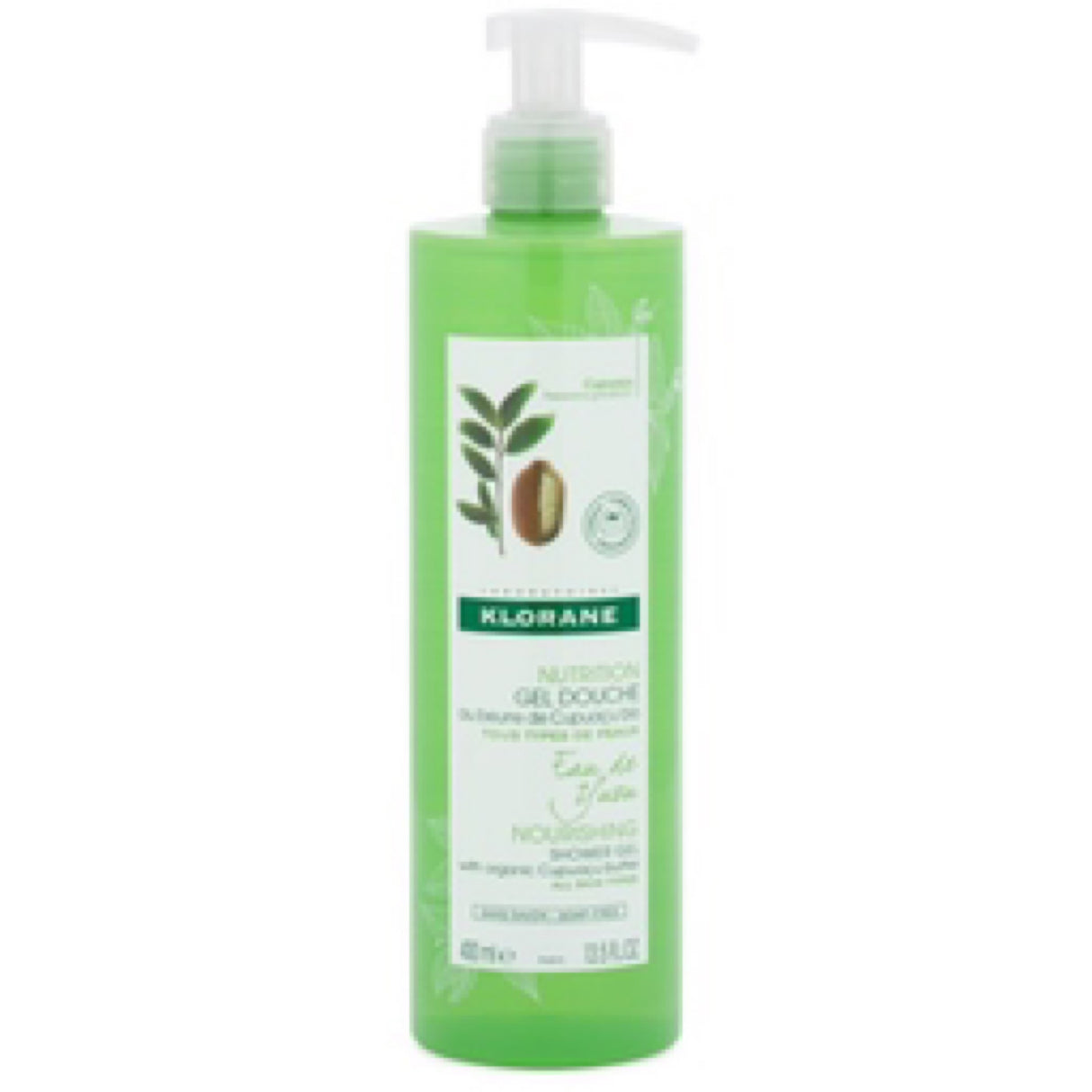 KLORANE Nourishing Shower Gel with Organic CupUaç̧u Butter Yuzu Infusion 400ml