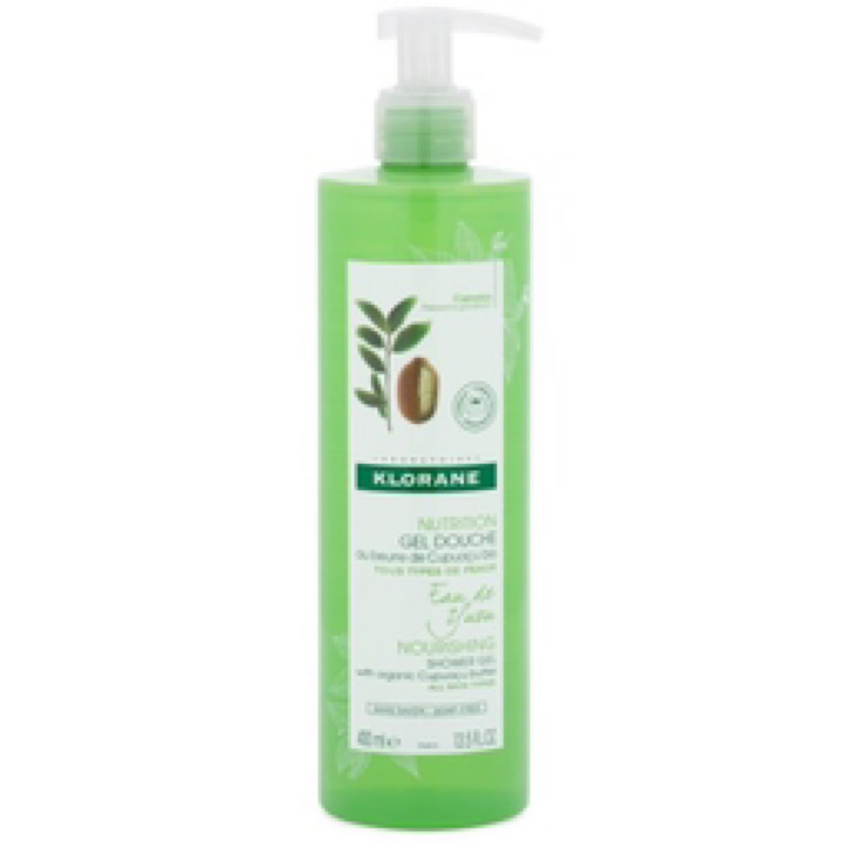 KLORANE Nourishing Shower Gel with Organic CupUaç̧u Butter Yuzu Infusion 400ml