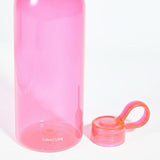 Sunny life water bottle neon pink