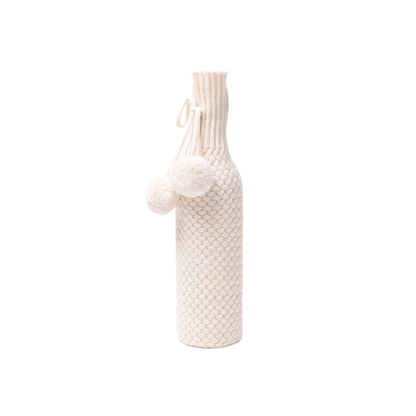 Wine Sleeve - Criss Cross - Natural