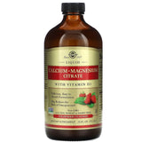 Solgar Calcium Magnesium Citrate with Vitamin D3, Strawberry, 16oz