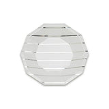 Daydream Society Frenchie Metallic Striped Party Plates