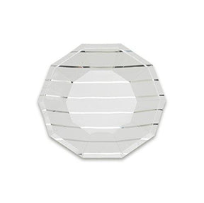 Daydream Society Frenchie Metallic Striped Party Plates