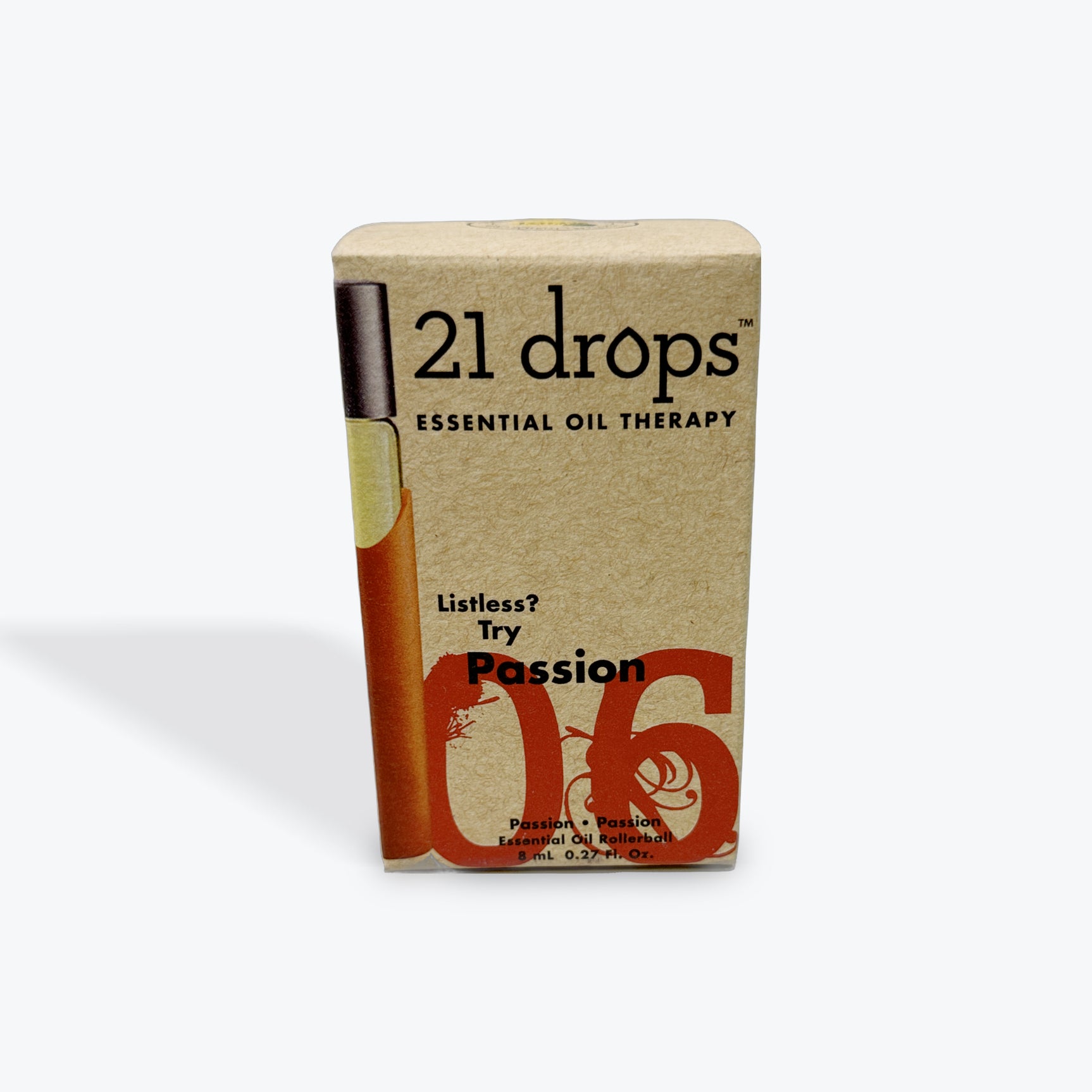 21 Drops Passion Essential Oil Blend Bottle