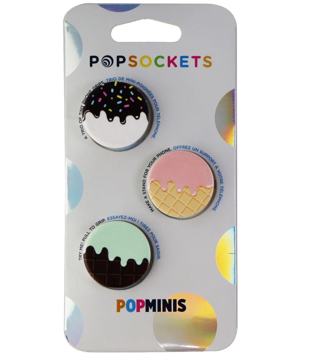 Popsockets PopMinis Cell Phone Grip & Stand - Drippy Ice Creams