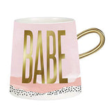 Slant Ceramic Mug - Babe