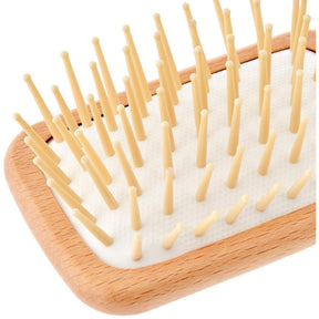 Jäneke Jä̈Neke Beech Wood Brush Body and Spikes on White Base Pneumatic – 60 g