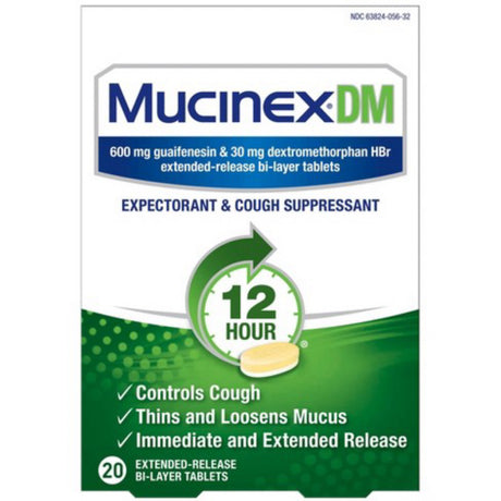 Mucinex DM expectorant & cough suppressant