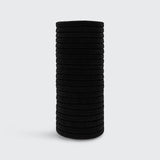 KITSCH Eco-Friendly Nylon Elastics 20pc set - Black