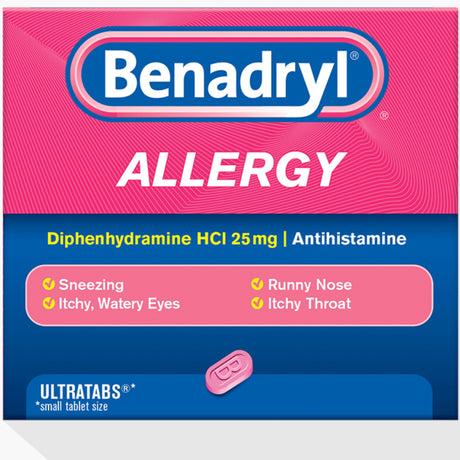 Benadryl Alergia UltraTabs Regulares