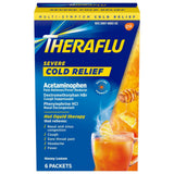 Theraflu Multi-Symptom Severe Cold Relief Powder - Acetaminophen - Green Tea & Honey Lemon