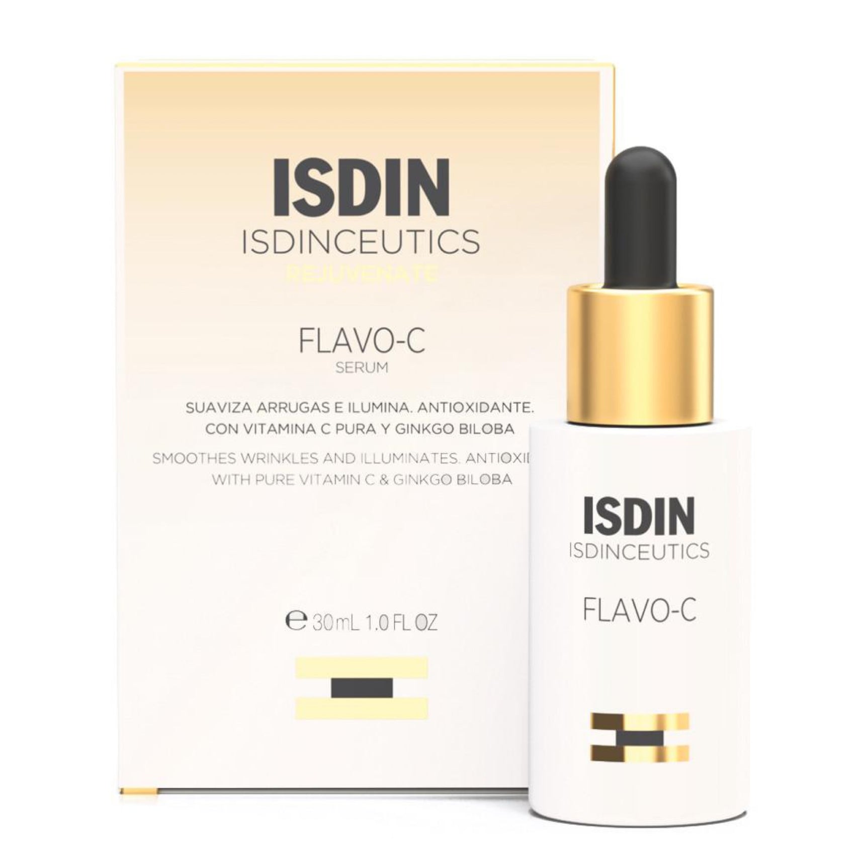 ISDIN ISDINCEUTICS Isdin FlAVO-C Vitamin C and Antioxidant Anti-Aging Benefits Serum
