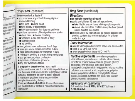 Advil, Allergy & Congestion Relief, 20 Coated Tablets - Image 3