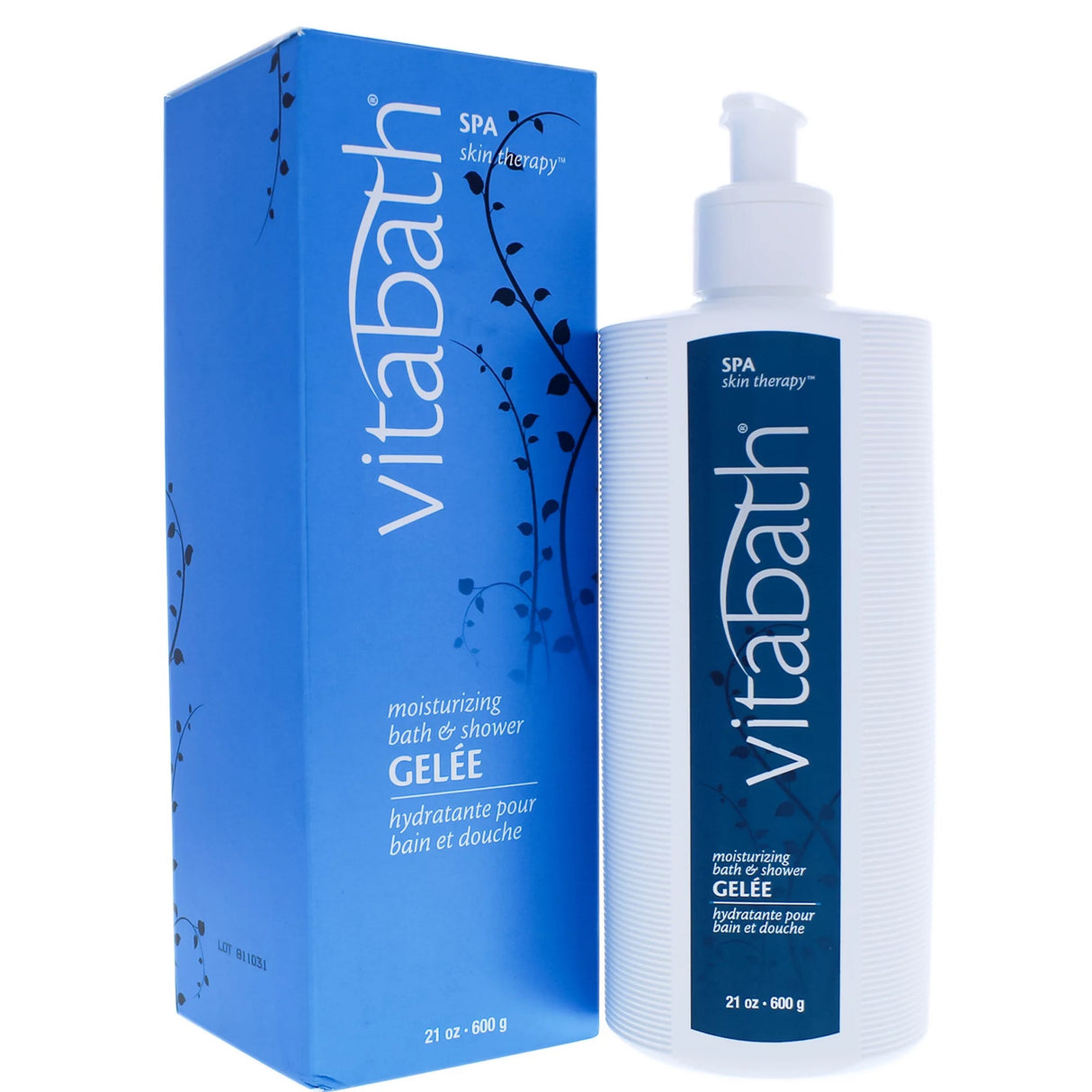 Vitabath moisturizing bath and shower gel spa skin therapy