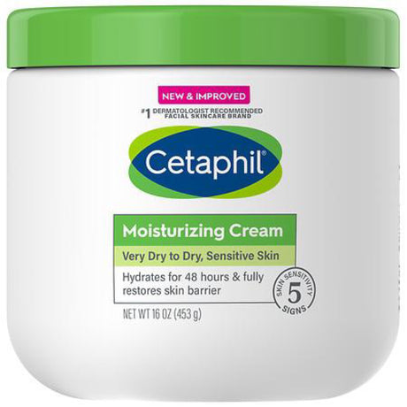 Cetaphil Moisturizing Cream for Dry to Very Dry Skin oz