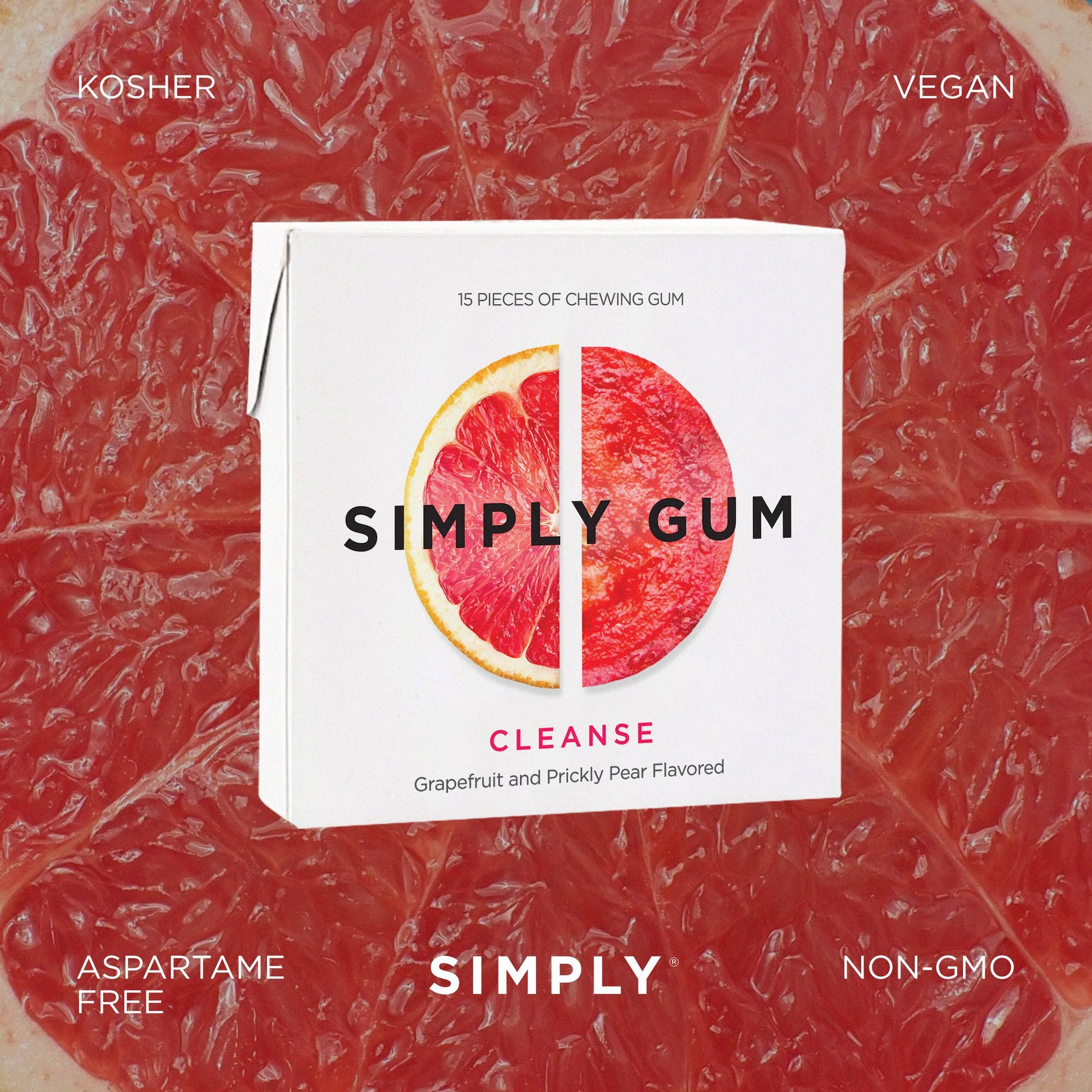 Cleanse Chewing Gum- Natural + Plastic-Free