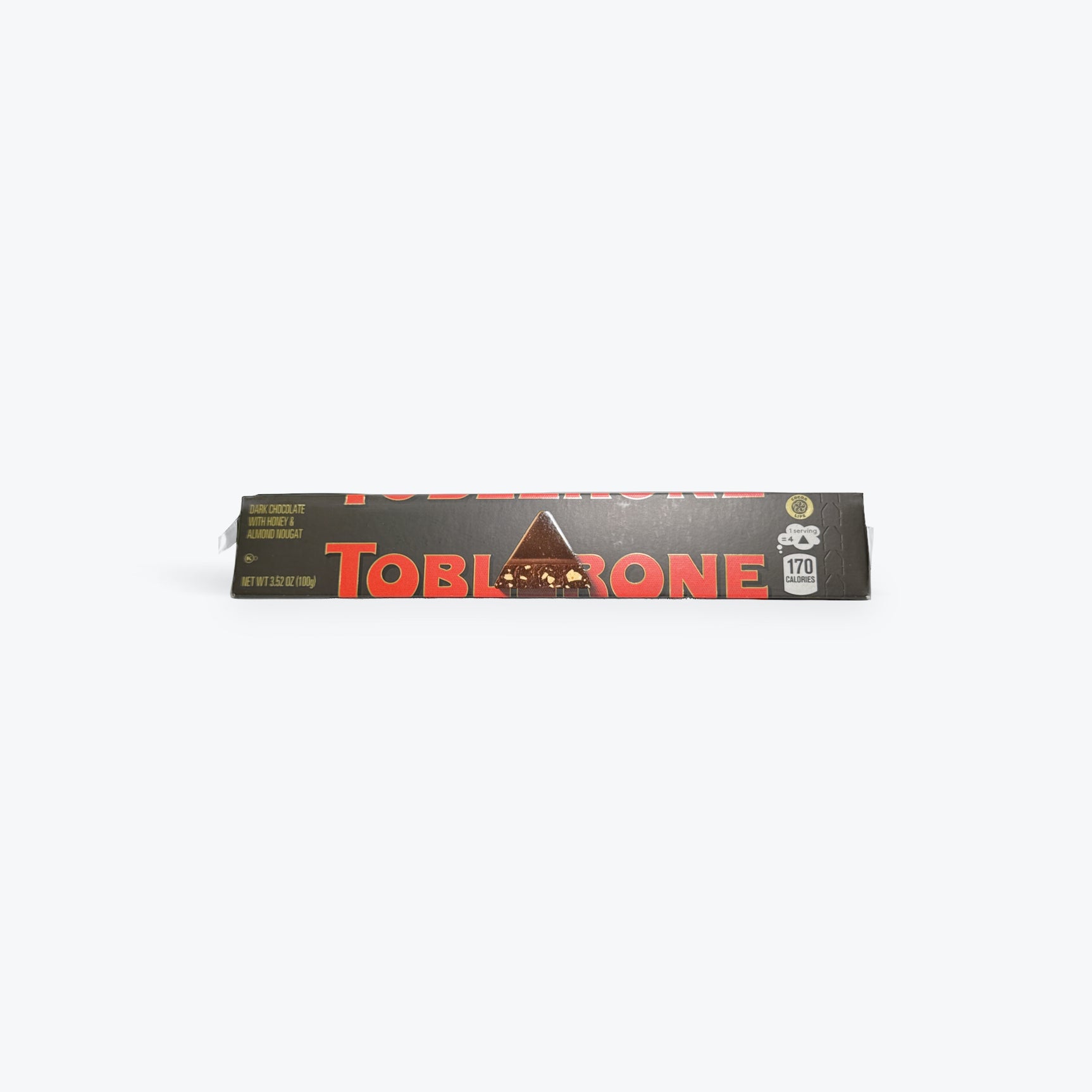 Toblerone Dark Chocolate with Honey & Almond Nougat