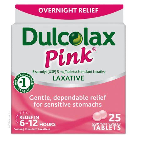 Dulcolax Pink Laxative Tablet (25 ct)
