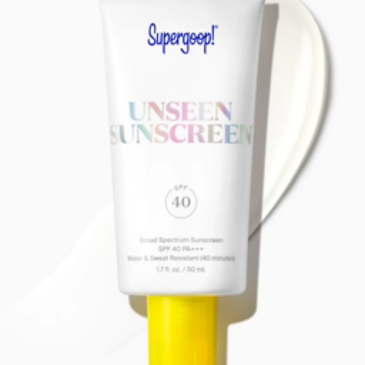 Supergoop! Unseen Sunscreen - SPF 40 - 1.7 fl oz - Invisible, Broad Spectrum Face Sunscreen - Weightless, Scentless, and Oil Free