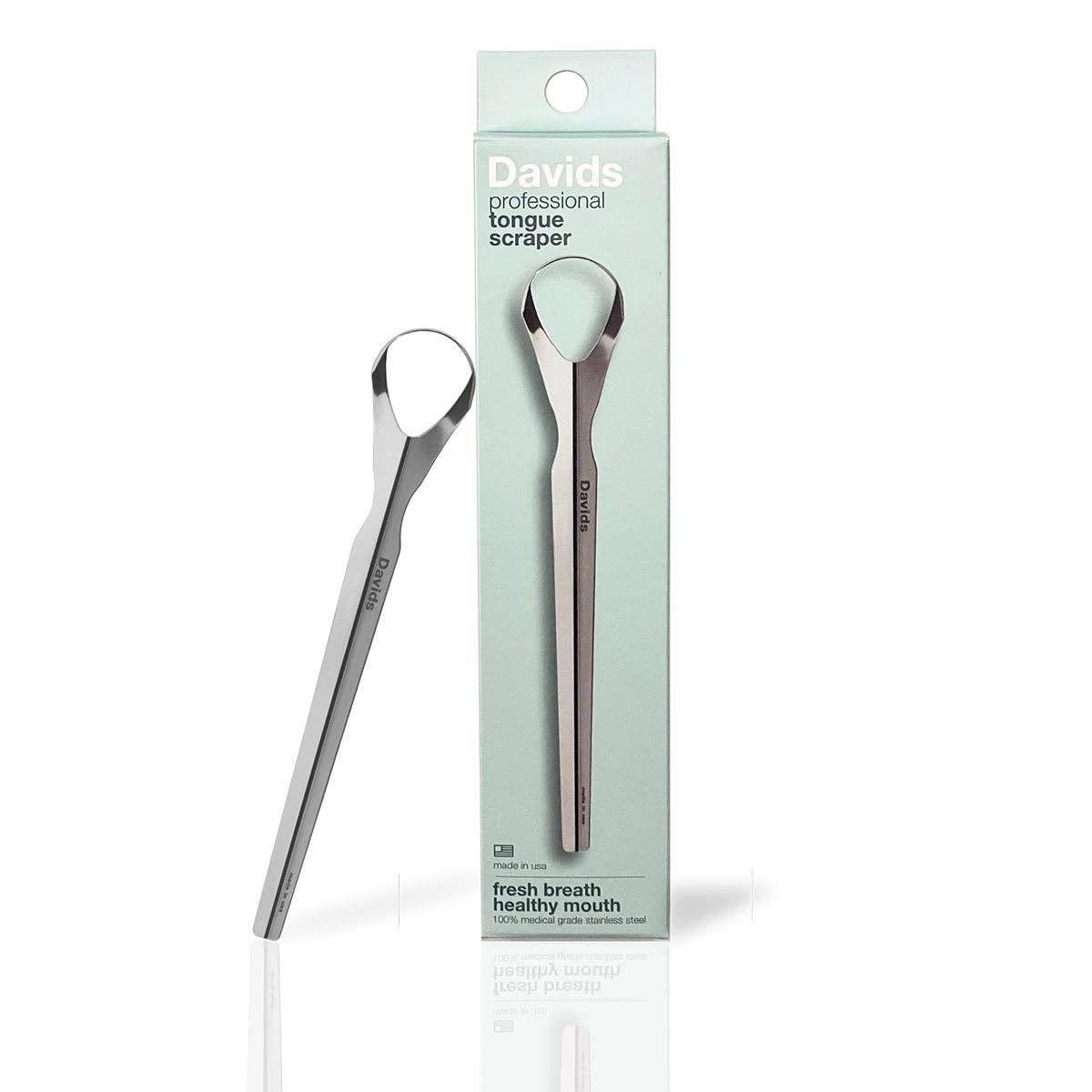 Davids Premium Toothpaste Davids professional tongue scraper - Image 2