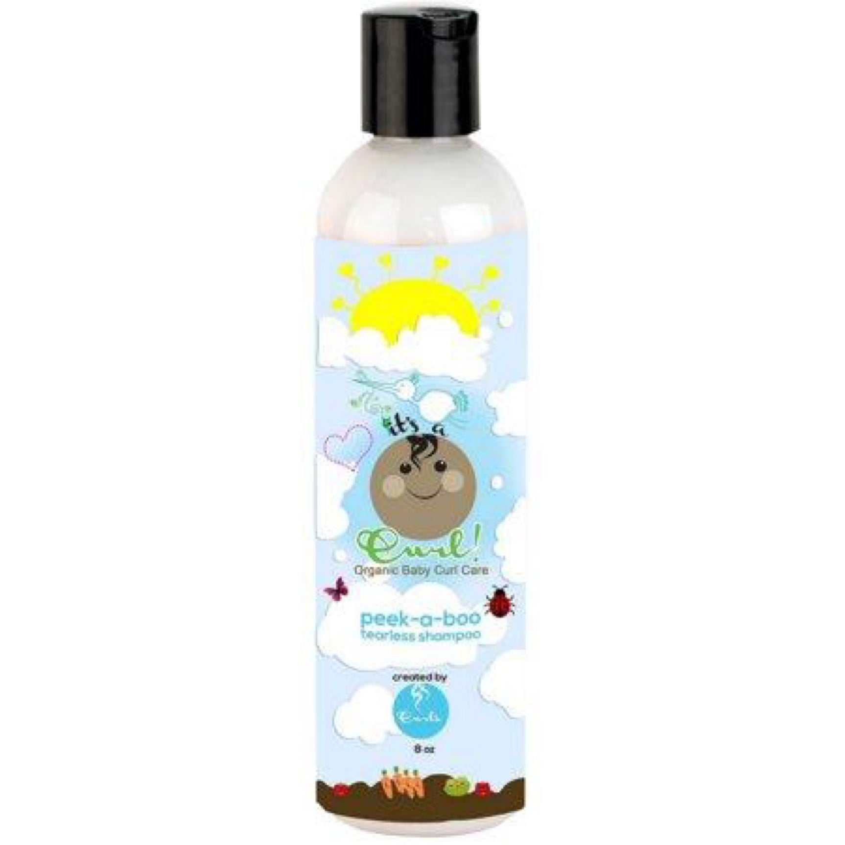 It's a Curl Curl Peek-A-Boo Tearless Shampoo